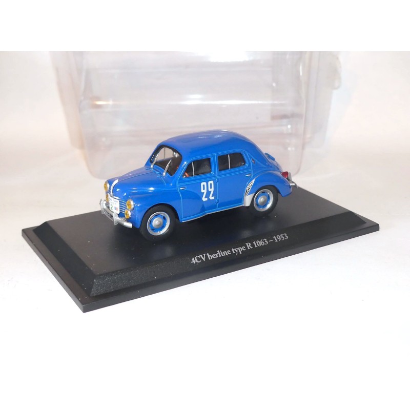 RENAULT 4CV NÂ°22 R1063 1953 ELIGOR PRESSE 1:43