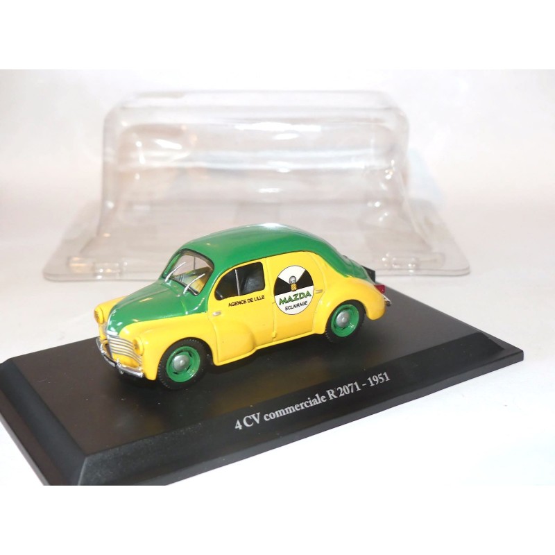 RENAULT 4CV COMMERCIAL MAZDA R2071 1951 ELIGOR PRESSE 1:43