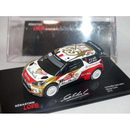 CITROEN DS3 WRC RALLYE MONTE CARLO 2013 S. LOEB ALTAYA 1:43