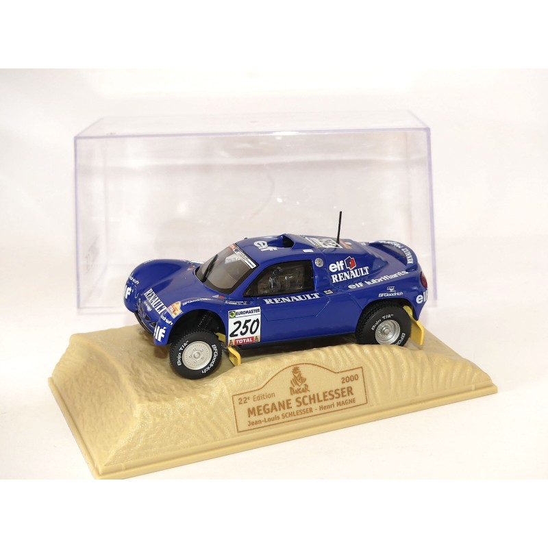 MEGANE SCHLESSER RALLYE PARIS DAKAR 2000 J.L. SCHLESSER NOREV 1:43