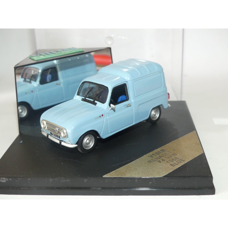 RENAULT 4 F4 VAN 1968 Bleu VITESSE V106B 1:43