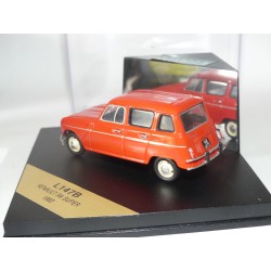 RENAULT 4 SUPER 1962 Rouge OrangÃ© VITESSE L147B 1:43