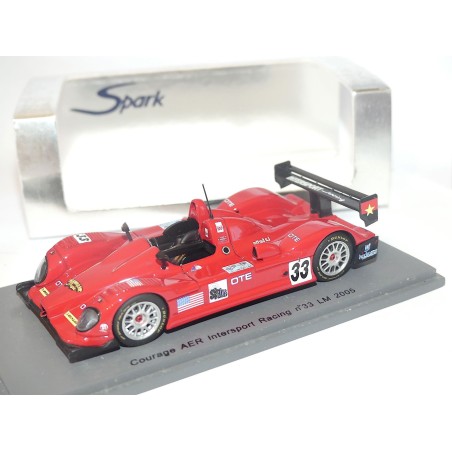 COURAGE AER INTERSPORT RACING NÂ°33 LE MANS 2005 SPARK S0131 1:43