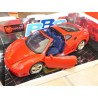 FERRARI 360 MODENA TARGA ROUGE BBR sur base BURAGO 1:18