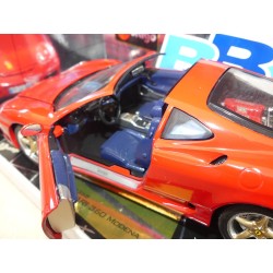 FERRARI 360 MODENA TARGA ROUGE BBR sur base BURAGO 1:18