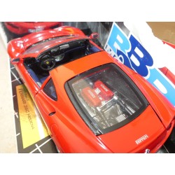 FERRARI 360 MODENA TARGA ROUGE BURAGO 1:18 modÃ¨le modifiÃ©