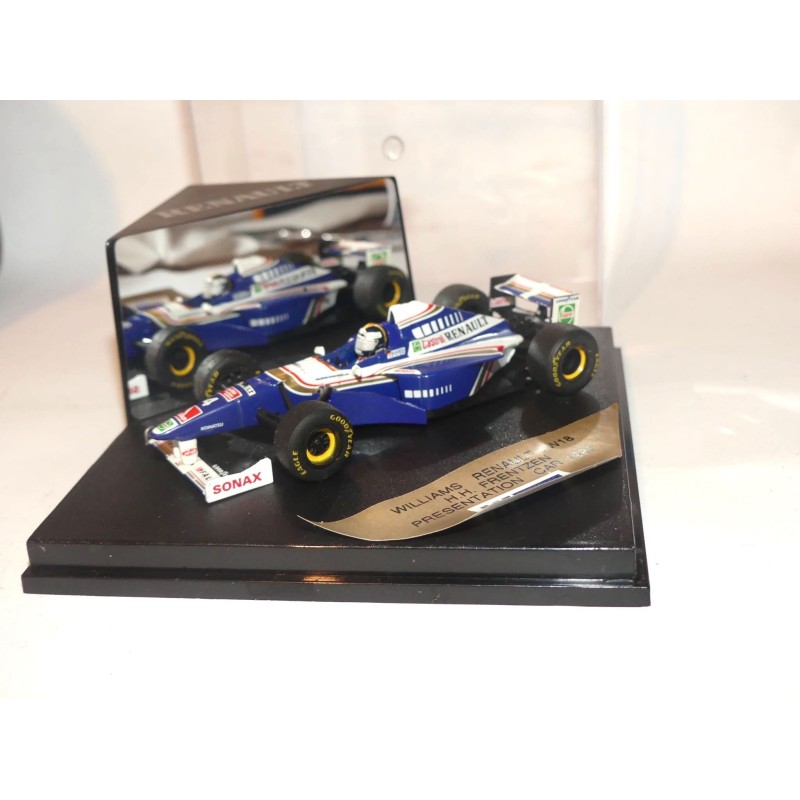 WILLIAMS RENAULT FW18 GP 1996 FRENTZEN PRESENTATION CAR ONYX 1:43