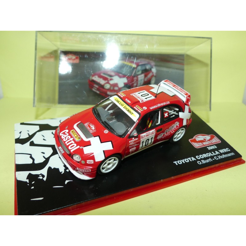 TOYOTA COROLLA WRC RALLYE MONTE CARLO 2003 O. BURRI ALTAYA 1:43 12ème
