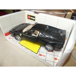 FERRARI GTO 1984 COULEUR CARBONE BURAGO 3393 1:18 RARE