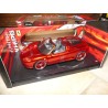 FERRARI 360 SPIDER WHIPS Rouge HOTWHEELS 1:18