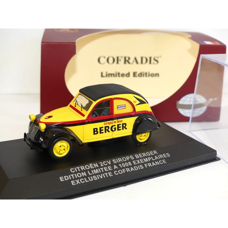 CITROEN 2CV SIROP BERGER IXO COFRADIS COF063 1:43