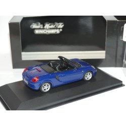 TOYOTA MR2 CABRIOLET Bleu MINICHAMPS 1:43