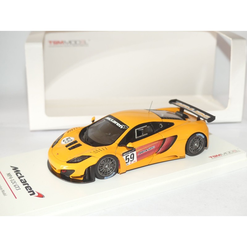 McLAREN MP4-12C GT3 2011 Modèle Présentation TSM MODEL 1:43