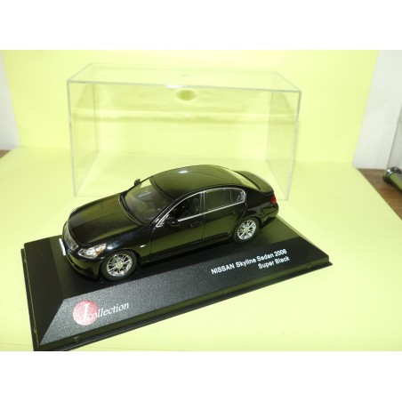 NISSAN SKYLINE SEDAN 2006 Noir  J-COLLECTION 1:43