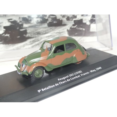 PEUGEOT 202 MILITAIRE 1940 ALTAYA 1:43