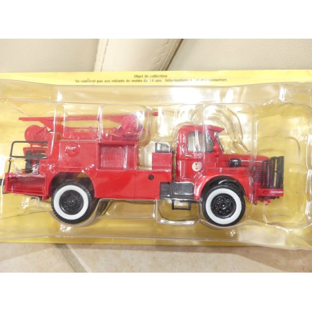 CAMION POMPIERS N°094 BERLIET GLC 28 4*4 VIFF DROUVILLE IXO PRESSE 1:43