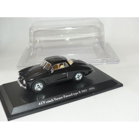 RENAULT 4CV COACH VERNET-PAIRARD 1954 Noir ELIGOR PRESSE 1:43