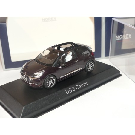 CITROEN DS 3 CABRIOLET 2016 Whisper Purple NOREV 1:43