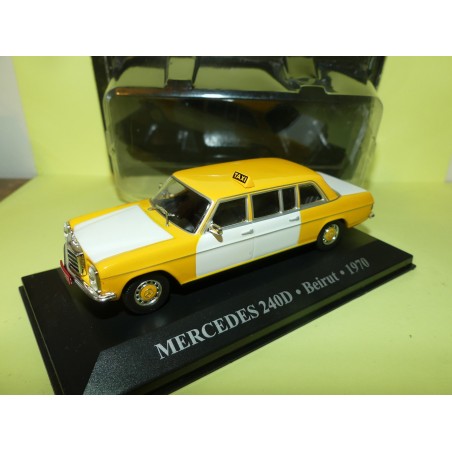 MERCEDES 240 D TAXI DE BEIRUT 1970 ALTAYA 1:43 blister