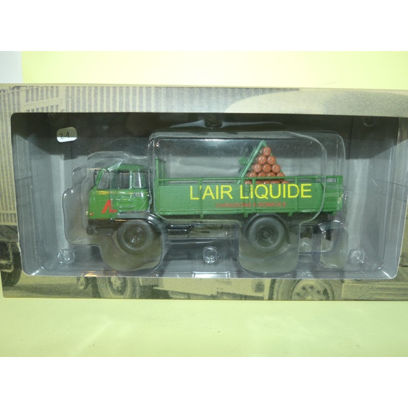 CAMION D'AUTREFOIS N°021 UNIC ZU 37 CA BELFORT Air Liquide 1964 ALTAYA 1:43