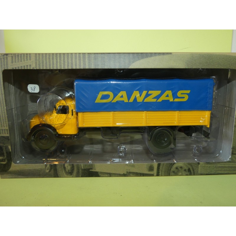 CAMION D'AUTREFOIS NÂ°038 MAGIRUS MERKUR CAPOT ROND 1959 DANZAS ALTAYA 1:43