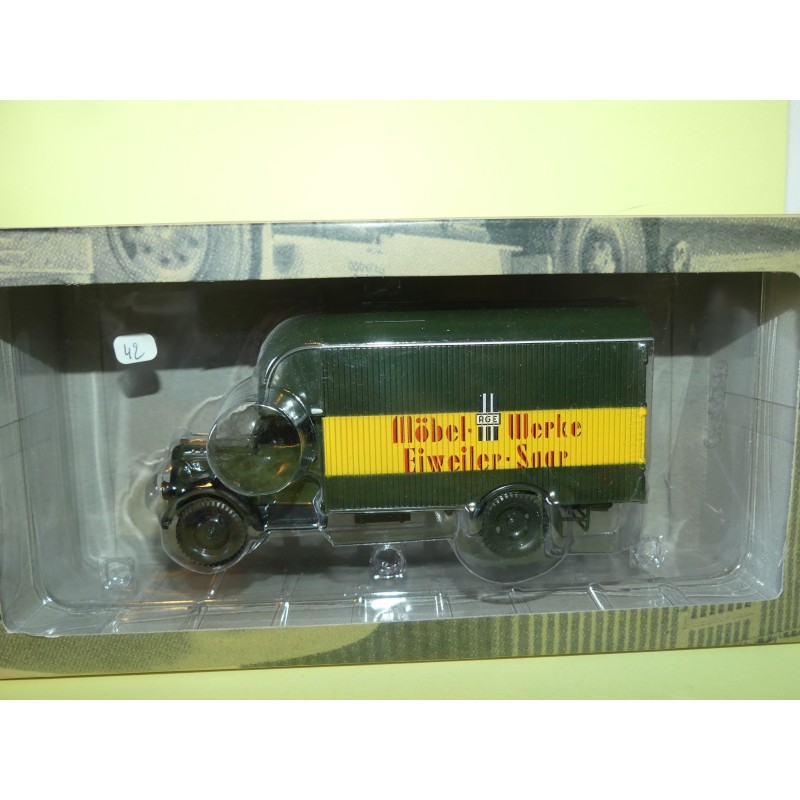 CAMION D'AUTREFOIS N°042 OPEL Blitz Fourgon meubles ALTAYA 1:43