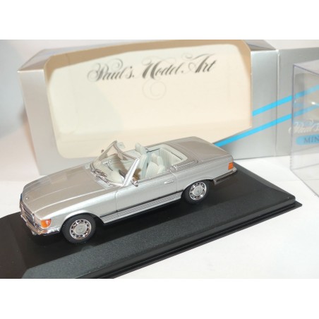 MERCEDES 350 SL CABRIOLET Gris MINICHAMPS 1:43