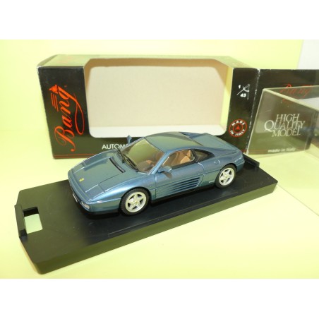 FERRARI 348 TB STRADALE Bleu BANG 8004 1:43