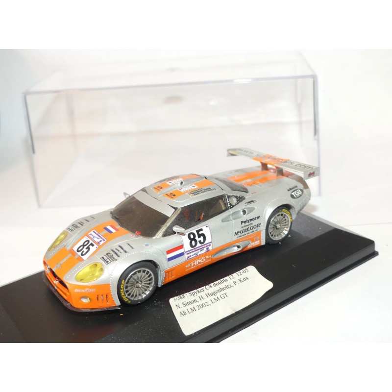 SPYKER C8 DOUBLE N°85 LE MANS 2002 KIT Monté 1:43