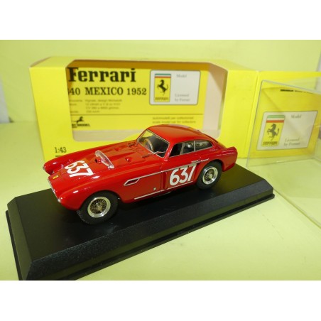 FERRARI 340 MEXICO N°637 MILLE MIGLIA 1953 ART MODEL ART038 1:43