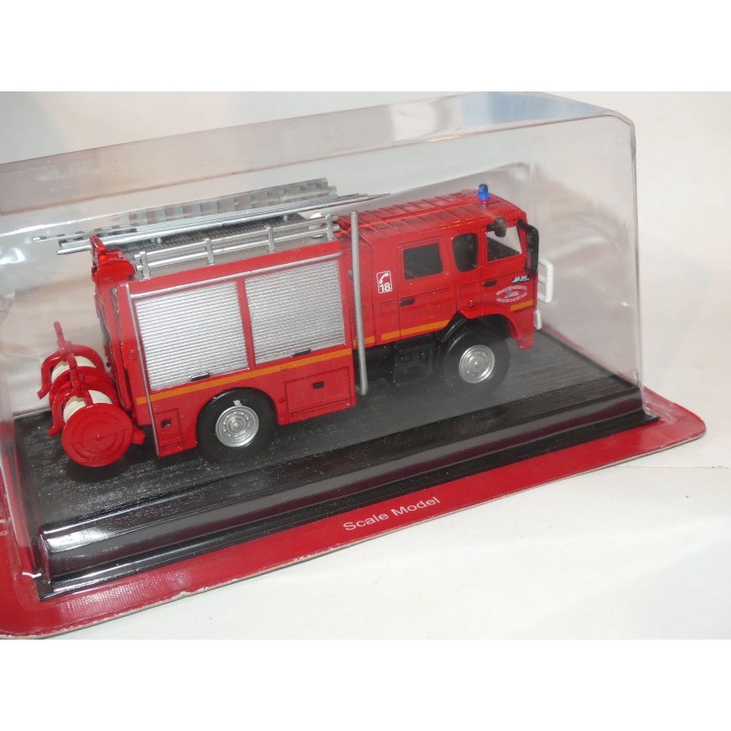 Figurine Pompier Del Prado - Collection Les Pompiers Du Monde - 1:32 - Plomb Peint - Occasion