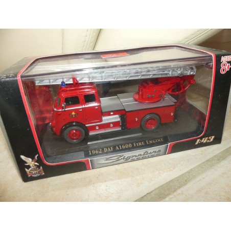 CAMION DAF A1600 FIRE ENGINE 1962 POMPIERS SIGNATURE YATMING 43016 1:43