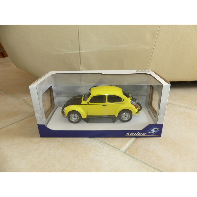 VW COCCINELLE 1303 GSR Jaune et Noir SOLIDO 1:18