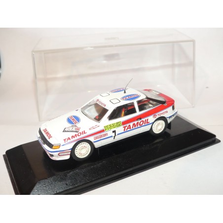 TOYOTA CELICA GT4 NÂ°7 RALLYE ALSACE-VOSGES 1992 BARRI TROFEU 1:43
