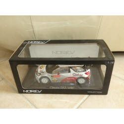 CITROEN DS3 WRC RALLYE DU PORTUGAL 2012 AL-ATTIYAH NOREV 1:18 4Ã¨me