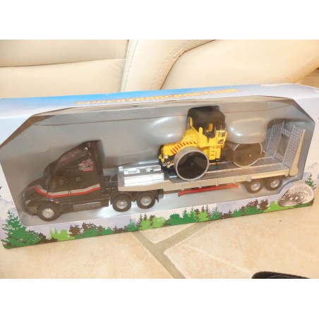CAMION TRANSPORTEUR D'ENGIN DE CHANTIER MAISTO 1:50 SUPERTRANSPORTEUR