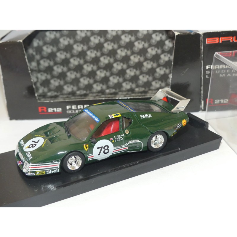 FERRARI 512 BB N°78 LE MANS 1980 BRUMM R212 1:43