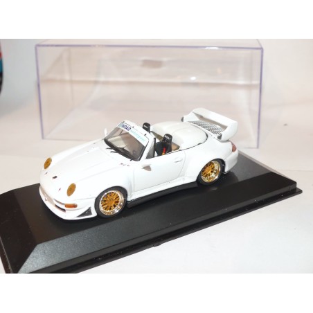 PORSCHE 911 GT2 SPEEDSTER 1995 Blanc Modèle Modifié VITESSE 1:43