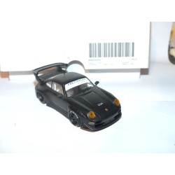 PORSCHE 911 GT2 1995 Noir Mat ModÃ¨le ModifiÃ© VITESSE 1:43 roues sport