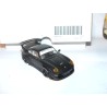 PORSCHE 911 GT2 1995 Noir Mat ModÃ¨le ModifiÃ© VITESSE 1:43 roues sport