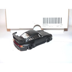 PORSCHE 911 GT2 1995 Noir Mat ModÃ¨le ModifiÃ© VITESSE 1:43 roues sport