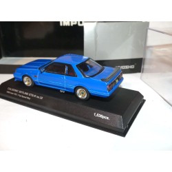 NISSAN SKYLINE GTS-R 1988 TEST CAR Bleu KYOSHO 1:43 modèle modifié