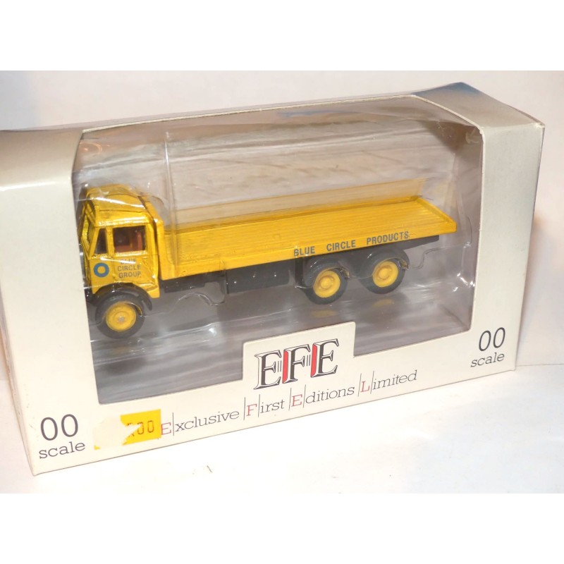 AEC PLATEAU 3 ESSIEUX Blue Circle EFE 10702 1:76