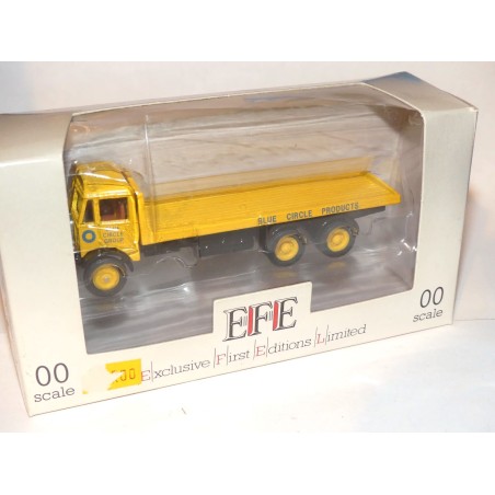 AEC PLATEAU 3 ESSIEUX Blue Circle EFE 10702 1:76