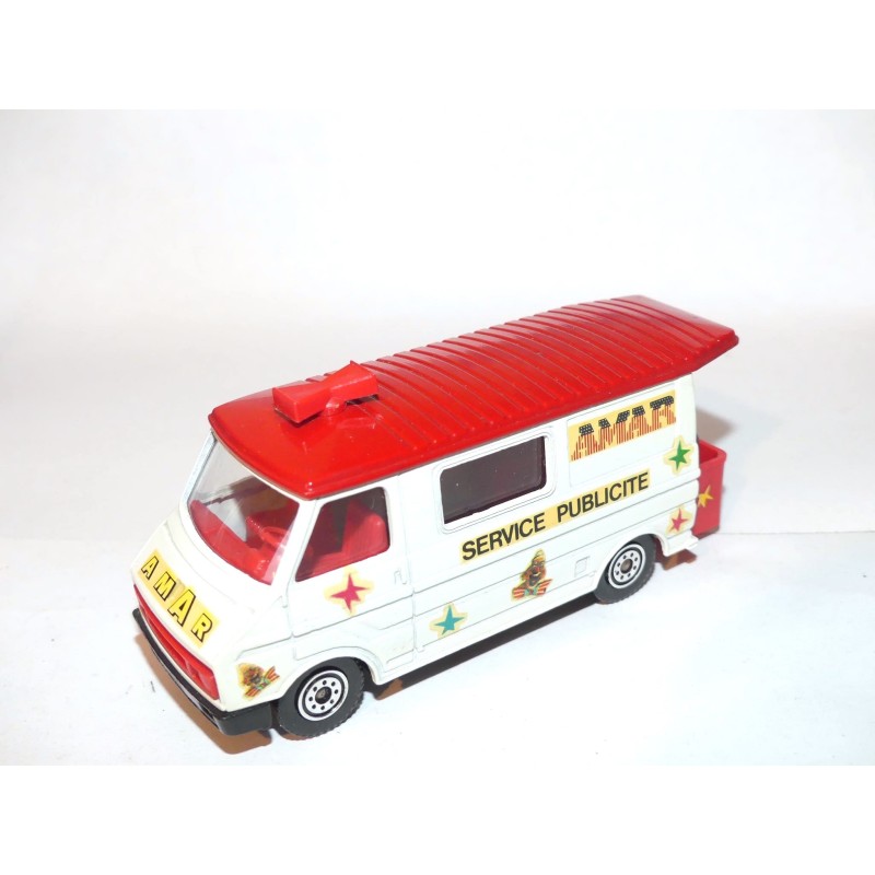 CITROEN C35 SERVICE PUBLICITée CIRQUE AMAR SOLIDO 1:50 sans boite