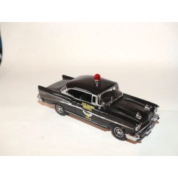 CHEVROLET BEL AIR OHIO HIGHWAY PATROL POLICE 1966 MATCHBOX DYM96666 1:43 dÃ©faut sans boite