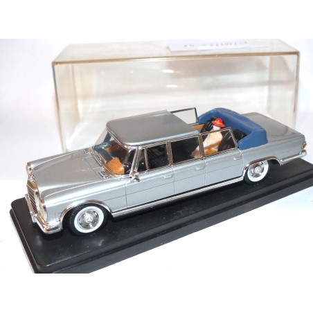 MERCEDES 600 LANDAULET Gris PAPOMOBILE VITESSE 1:43 dÃ©faut