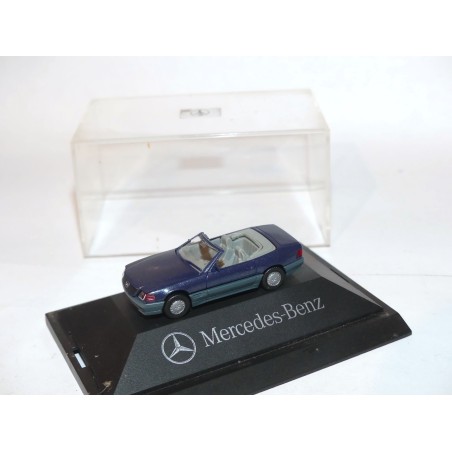 MERCEDES 500 SL Bleu HO HERPA 1:87