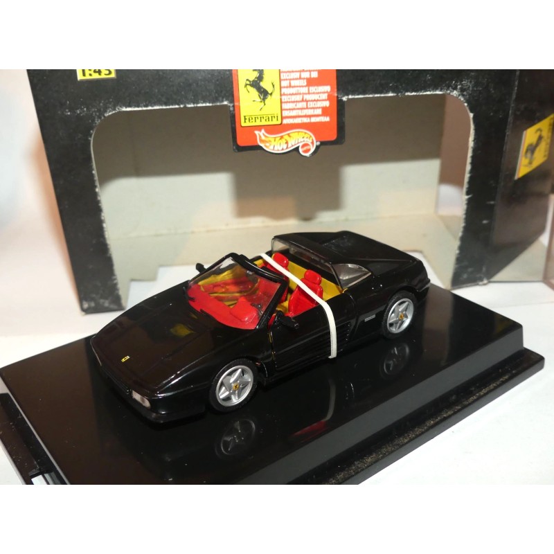 FERRARI 348 TS 1989 Noir HOTWHEELS 1:43