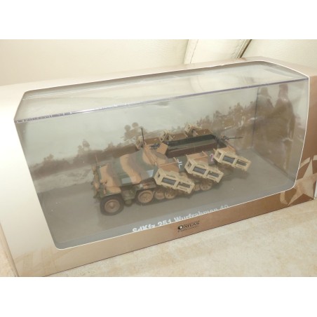 WURFRAHMEN 40 SDKFZ 251 MILITAIRE ATLAS N°017 1:43